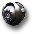 telecamera per auto orientabile
