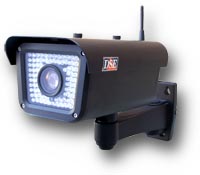 telecamera wireless digitale per esterno IR