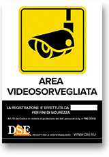 Clicca per ingrandire Adesivo TVCC