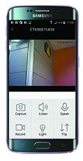 APP per telecamera in alaimentatore