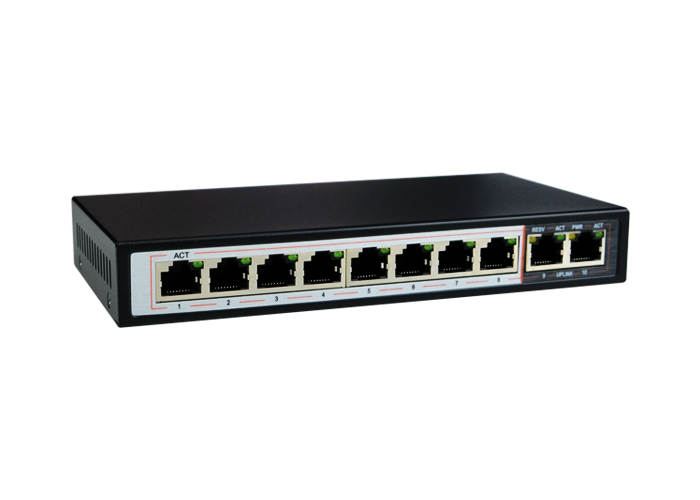 telefoni VOIP o punti di accesso con alimentazione 48v60w WS-POE-8-48v60w Passive 10//100 Power over Ethernet PoE iniettore per 8 telecamere IP