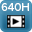 Archivio di 640 ore di registrazione con SD card 64GB