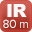Illuminatore a infrarossi 80 m.
