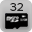 Registrazione su SD card fino a 32GB