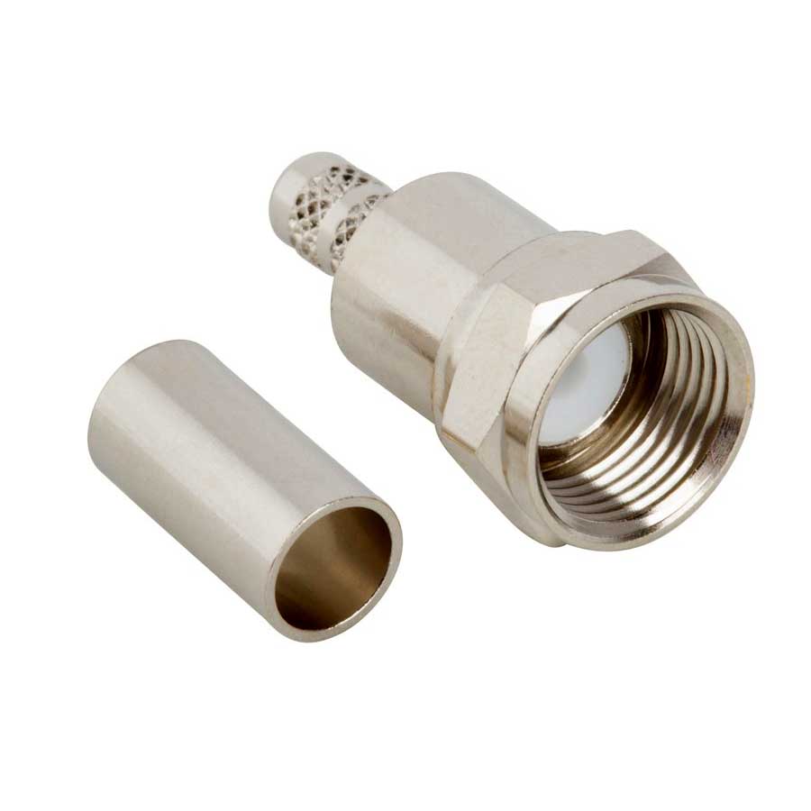PLC Omron Connettore BNC Femmina A Crimpare Per Cavo RG-8X/LMR-240 - 2 Pezzi, Da Radioamatore USA Network Numeron