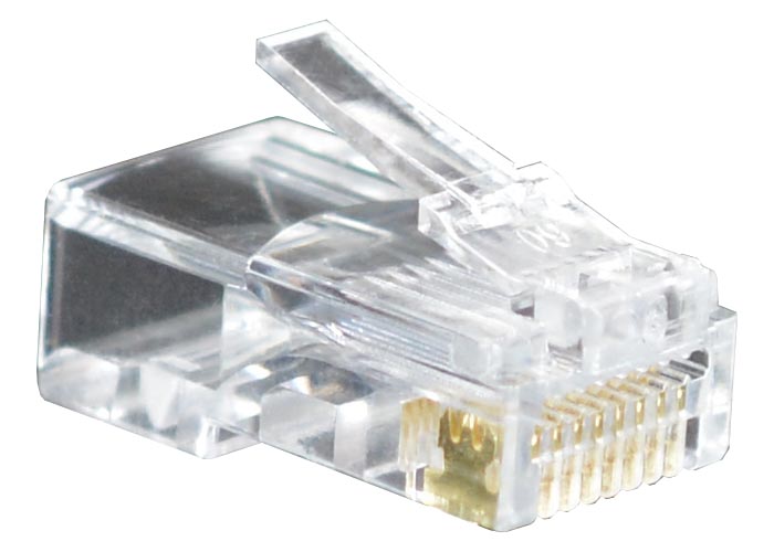 DeleyCON Connettori RJ45 CAT 8 - 12 Pezzi Per Cavi Di Rete, Schermati, Senza Attrezzi, Fino A 40 Gbit/s - Foto 14