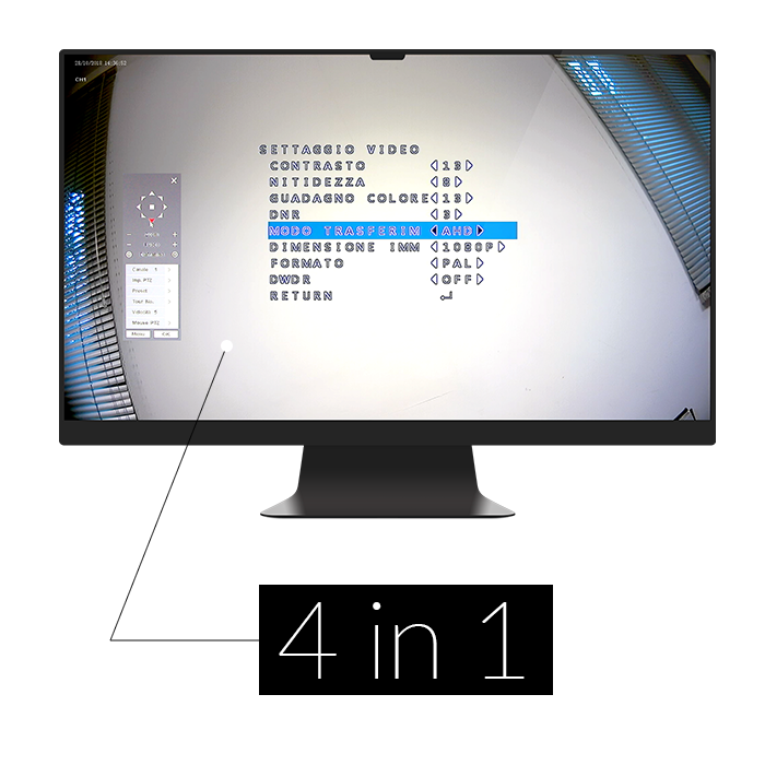 Telecamera WiFi Compatta con Visione Notturna e Design Discreto - Sicu